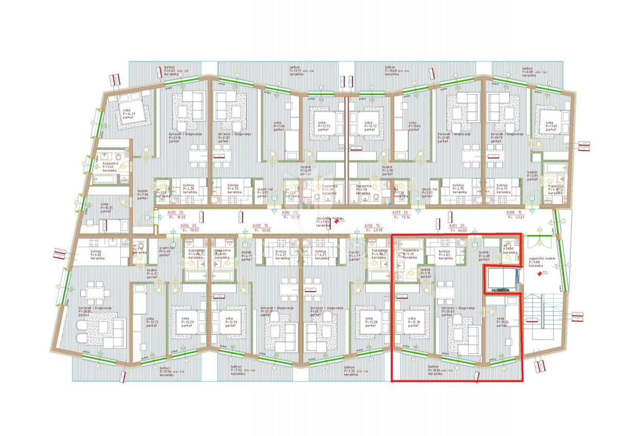 Parenzo, appartamento trilocale al secondo piano vicino al centro citta!