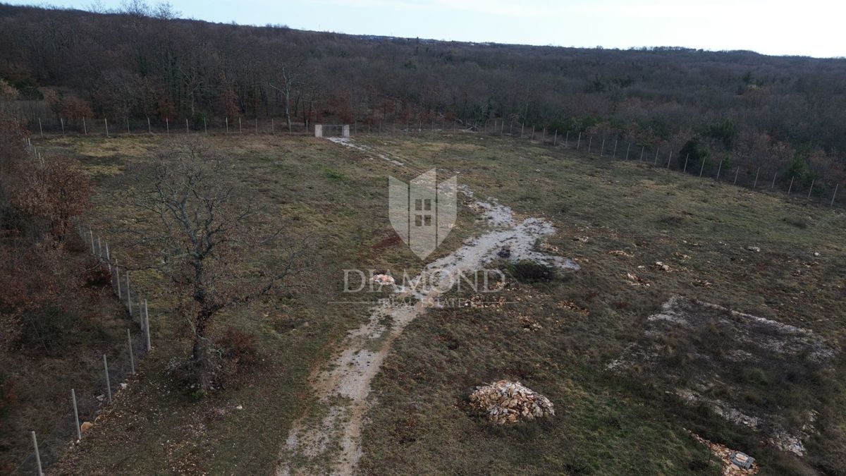 Casa situata su un ampio terreno di 10.350 metri quadrati.