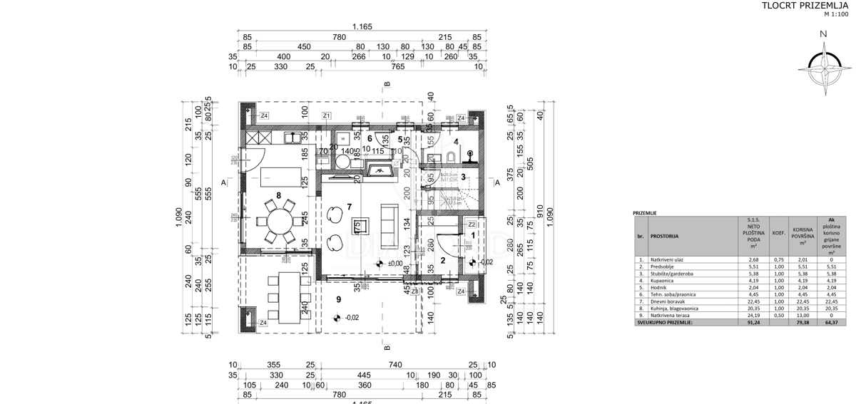 Parenzo - dintorni - Nuova costruzione attraente in fase roh-bau