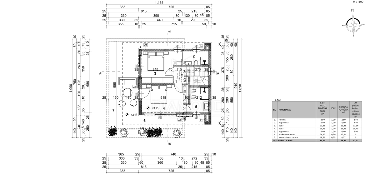 Parenzo - dintorni - Nuova costruzione attraente in fase roh-bau