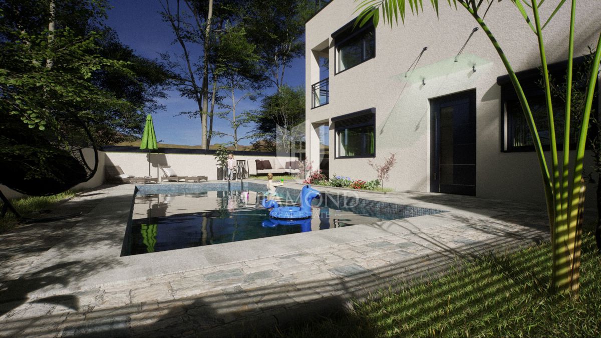 Parenzo, moderno appartamento al piano terra con giardino privato