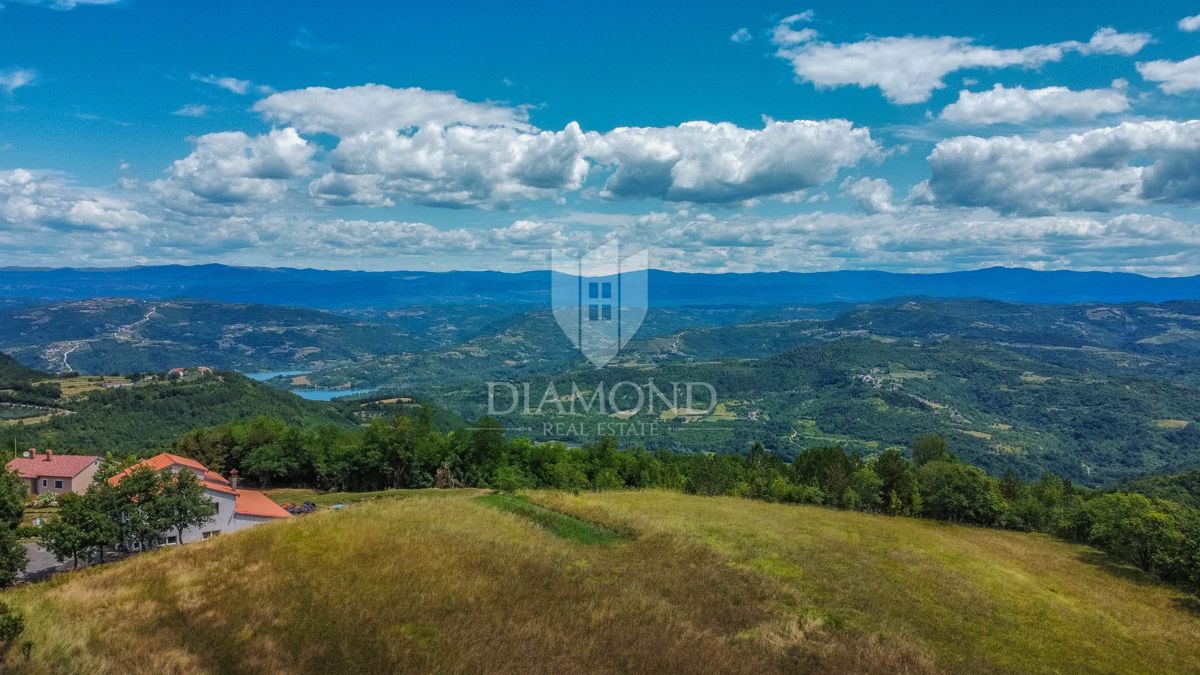 Istria centrale, terreno 3.874 m² con licenza edilizia!