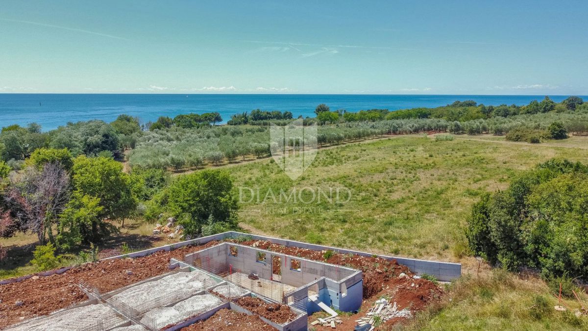 Savudrija, dintorni - casa moderna in prima fila sul mare!