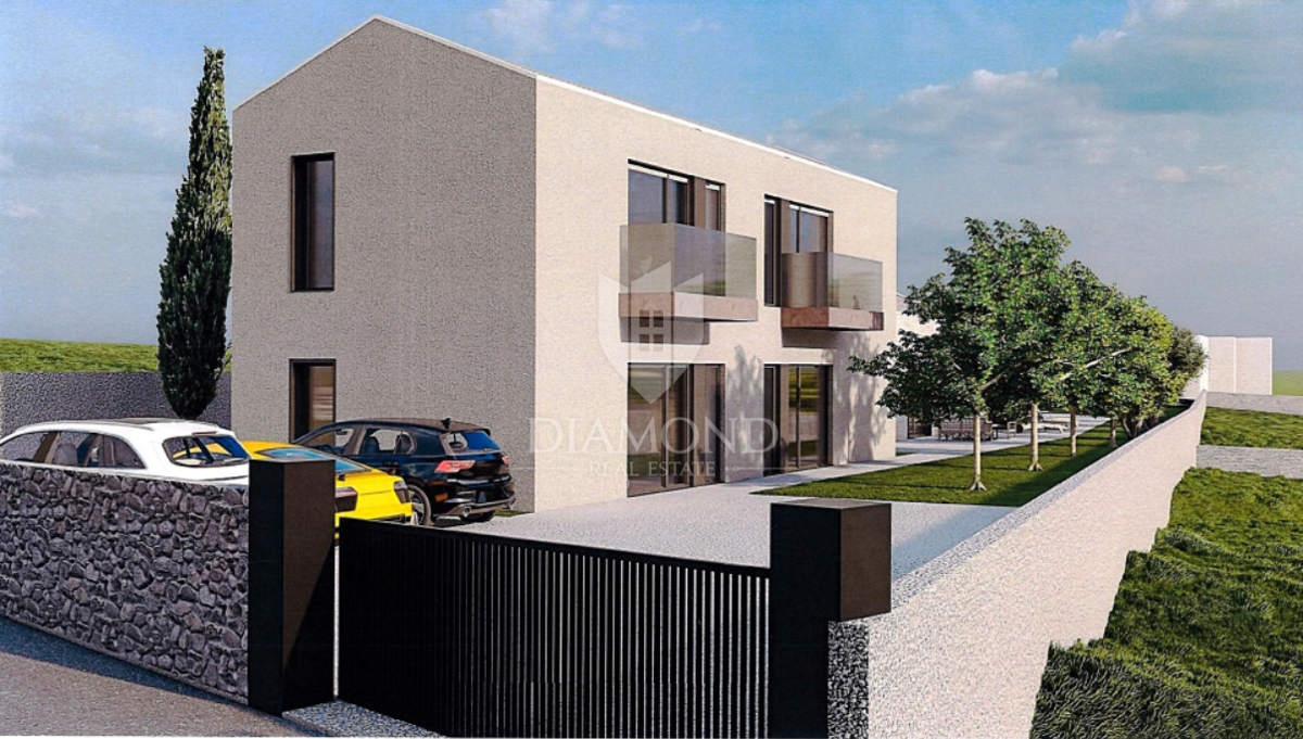 Sveti Lovreč, terreno con permesso di costruzione