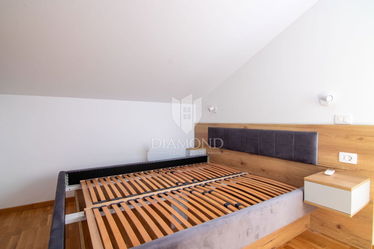 Krk, Njivice, appartamento con due camere da letto e vista mare