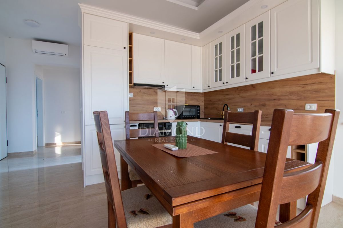 Krk, Njivice, appartamento con due camere da letto e vista mare