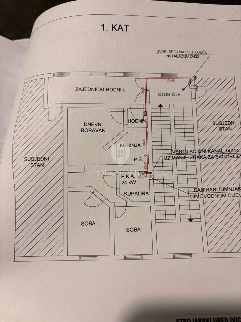 Appartamento Rudeš, Trešnjevka - Sjever, 57m2