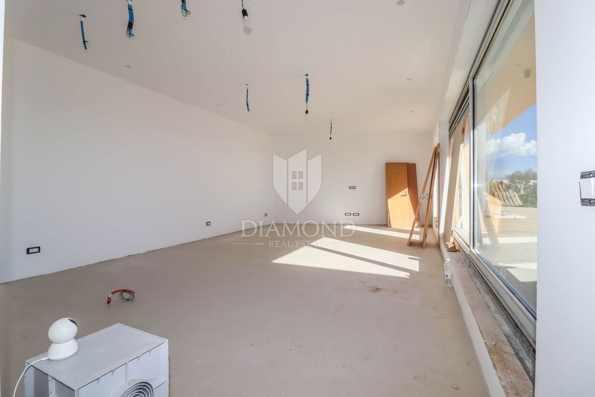 Žminj, dintorni, casa di design con piscina