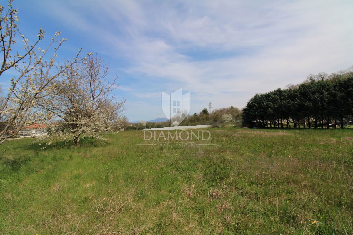 Labin, terreno edificabile a 2,5 km dal centro città