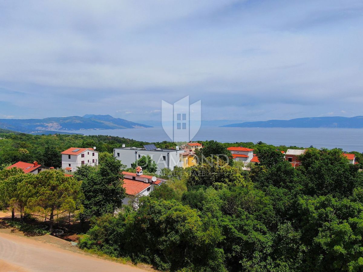 Labin-Rabac, dintorni, bella casa ad un piano di nuova costruzione