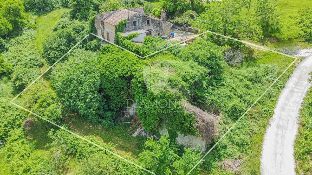 Montona, dintorni! Complesso di edifici con una bellissima vista!