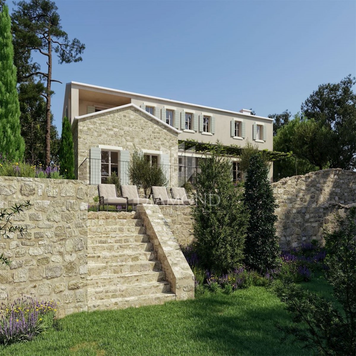 Verteneglio! Villa di lusso con vista mare a tarda ora!