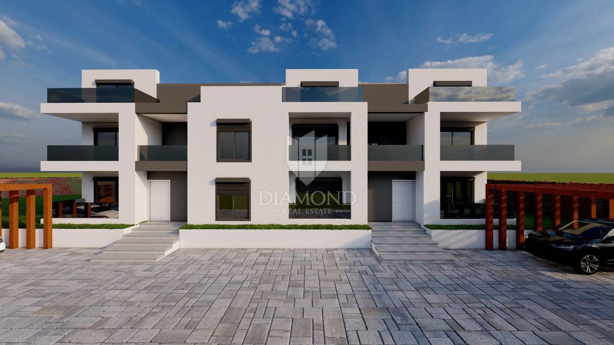 Parenzo, Funtana, appartamento  al piano terra in un nuovo edificio!