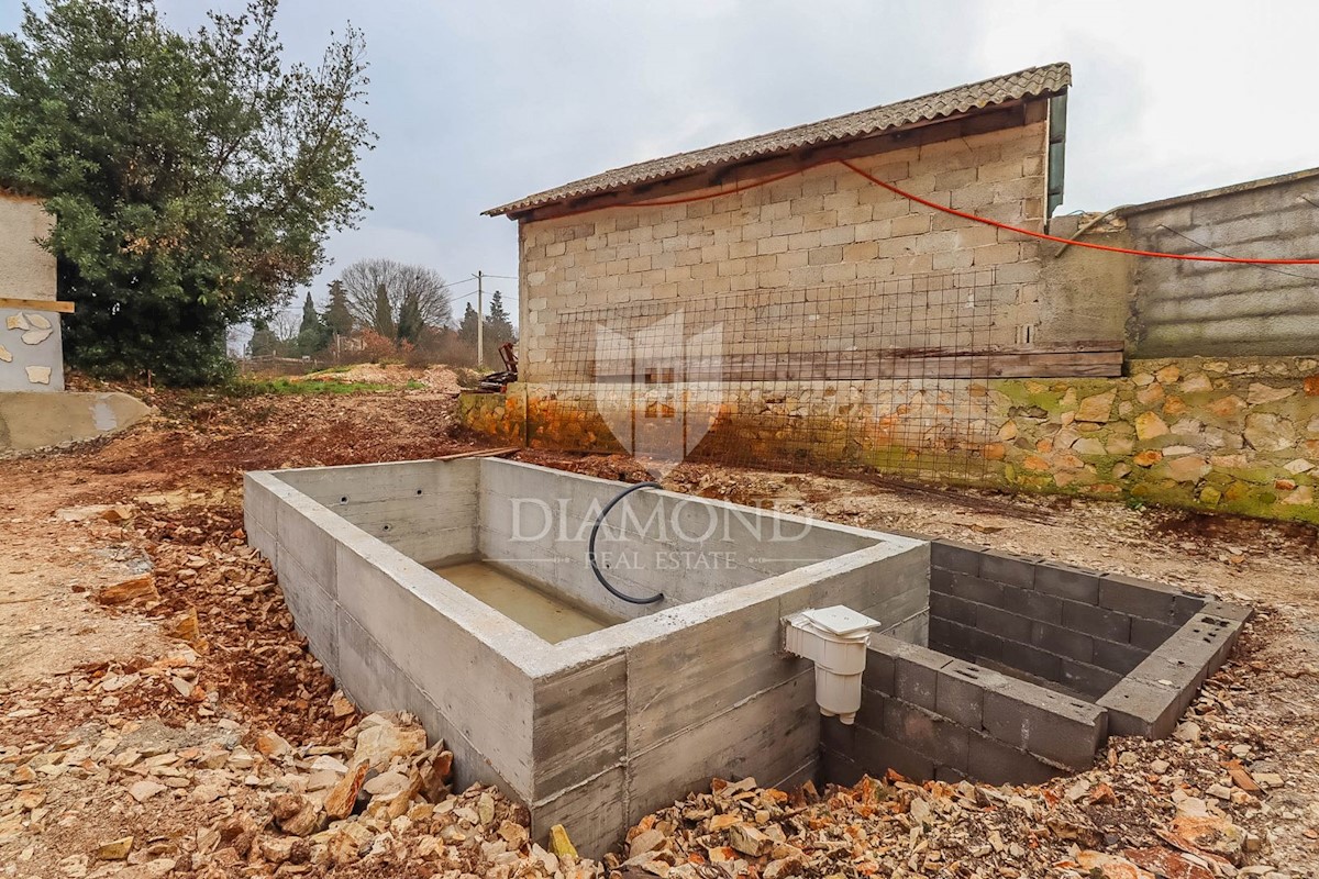 Casa in pietra con piscina vicino a Svetvinčent