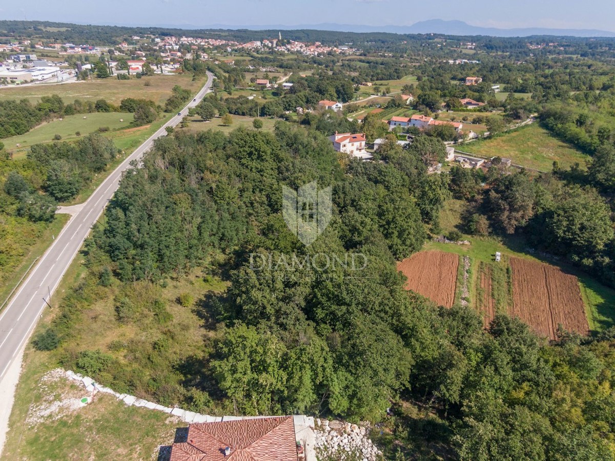 Gimino, ampio terreno edificabile non lontano dal centro