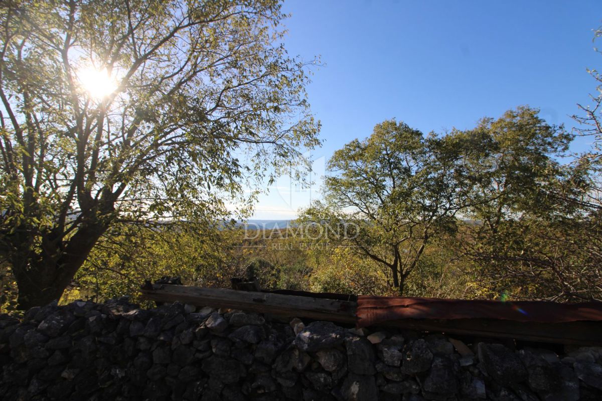 Albona, dintorni, casa di adattamento in una bella posizione