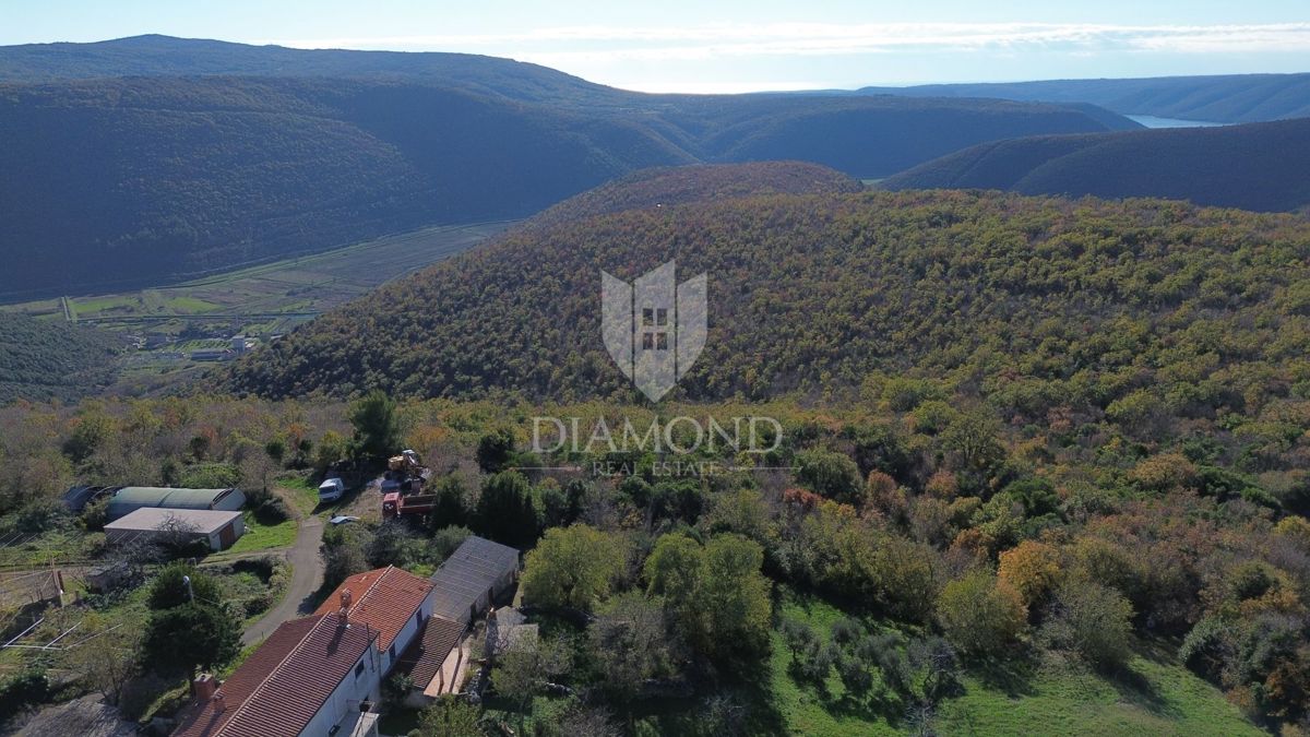 Albona, dintorni, casa di adattamento in una bella posizione