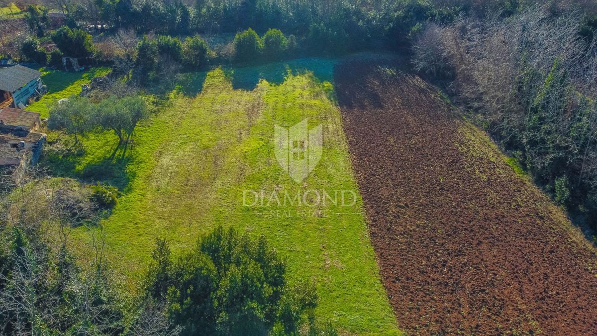 Umago, dintorni! Terreno edificabile in una posizione tranquilla!