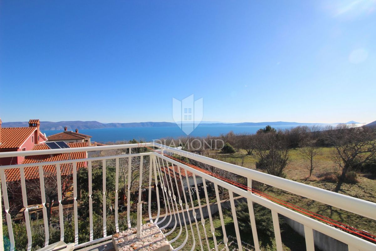 Rabac, dintorni, bellissimo appartamento bilocale con vista mare