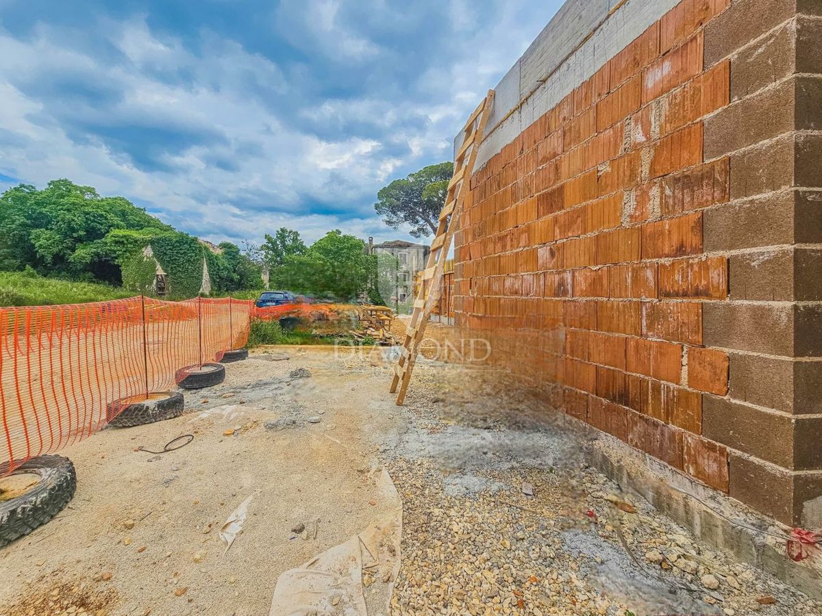 Salvore, Umago! Casa indipendente in fase di costruzione!