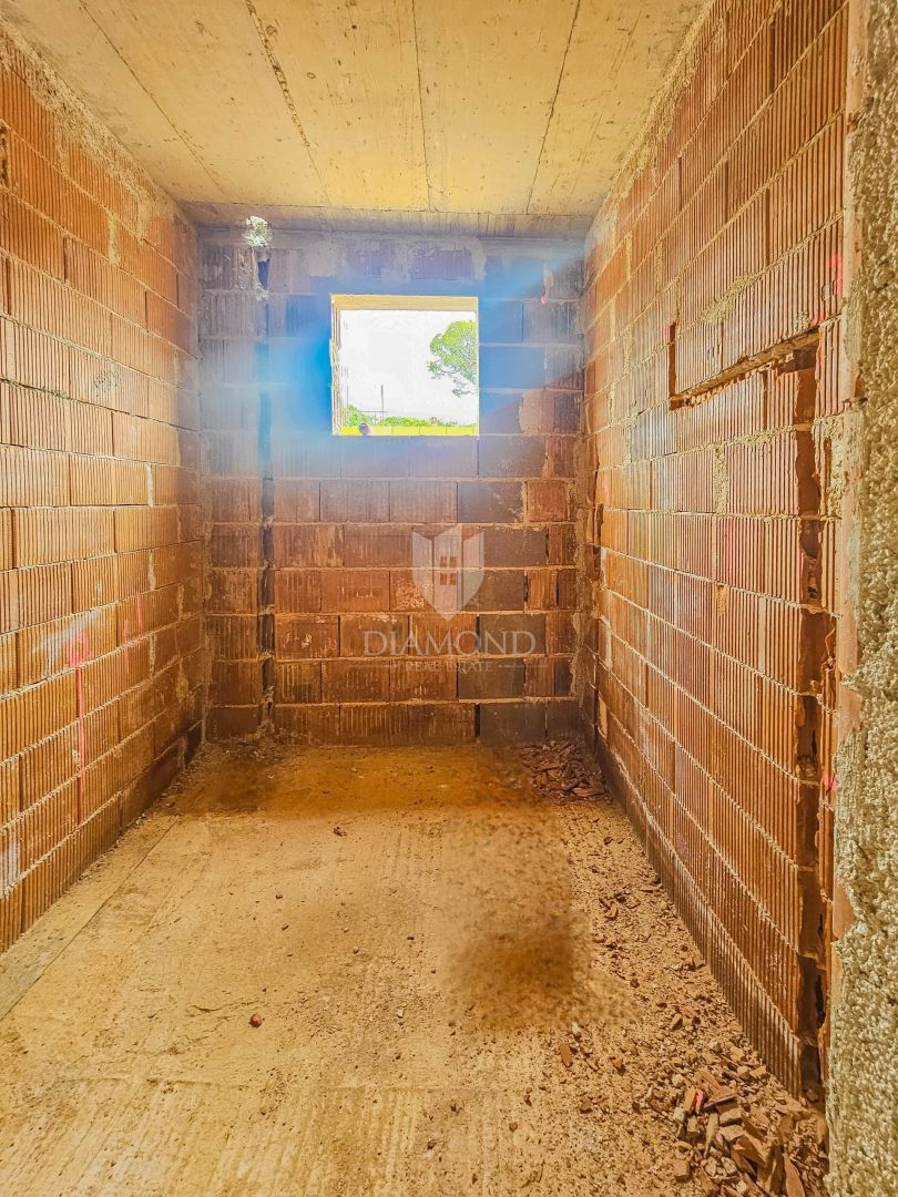 Salvore, Umago! Casa indipendente in fase di costruzione!