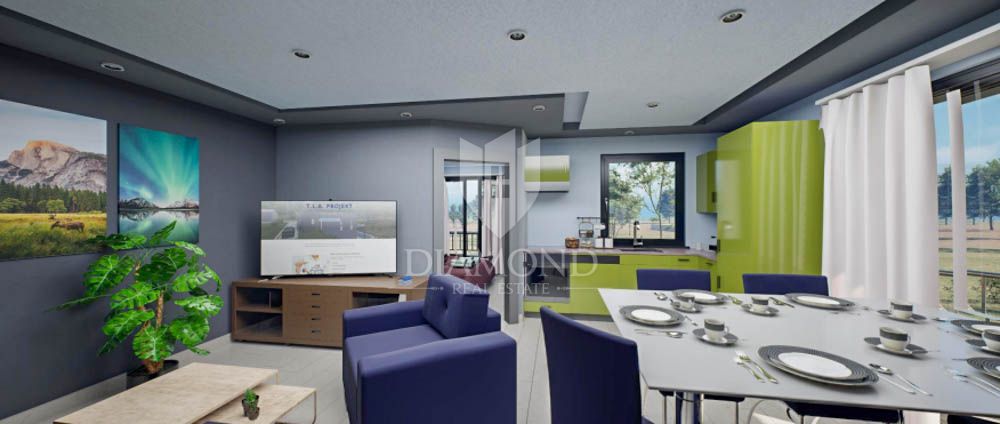 Nuovo appartamento con due camere da letto a Štinjan vicino alla spiaggia! 