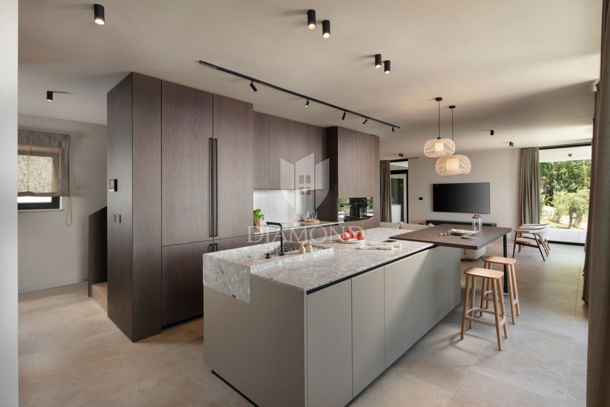 Rabac, Labin, bellissima nuova villa con vista mare