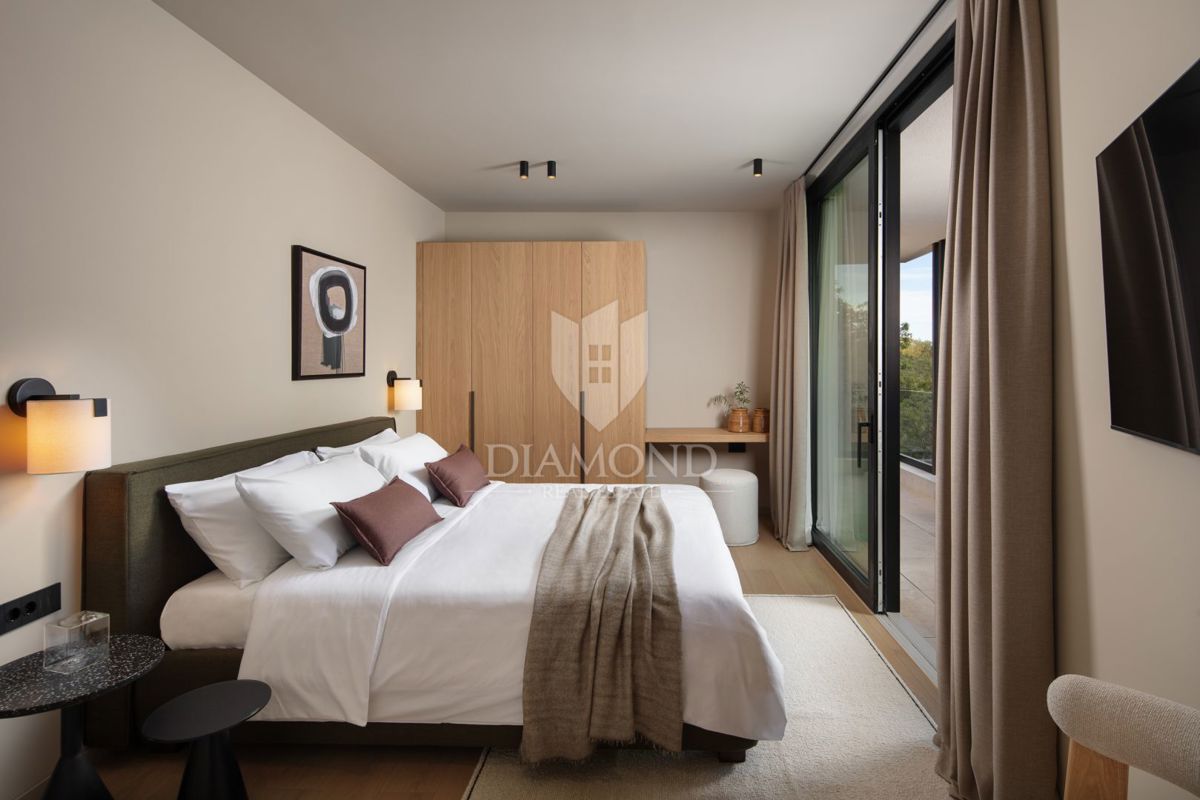 Rabac, Labin, bellissima nuova villa con vista mare