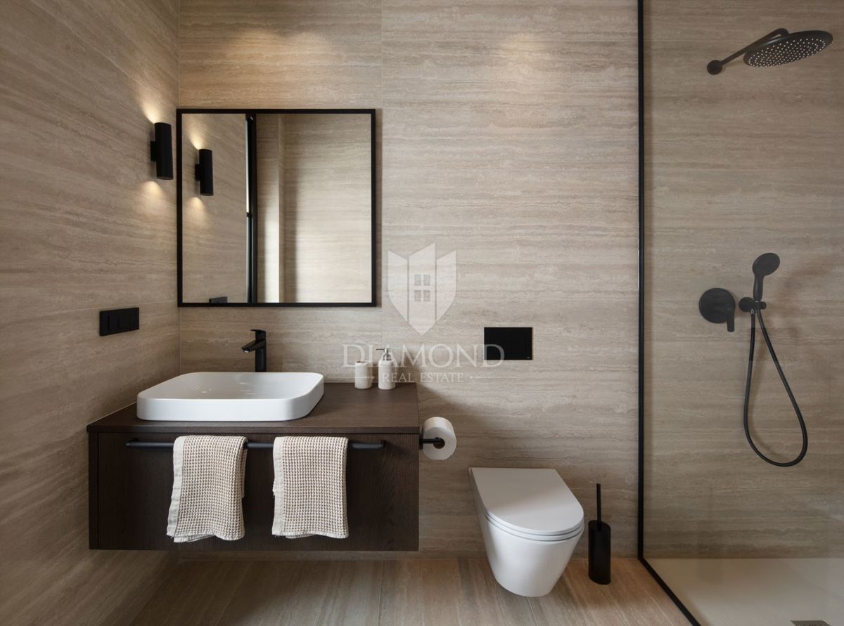 Rabac, Labin, bellissima nuova villa con vista mare