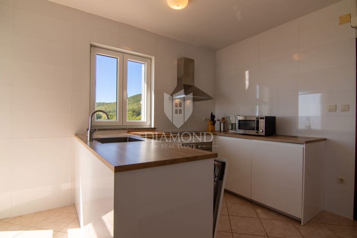 Rabac, Labin, ottimo appartamento con splendida vista mare