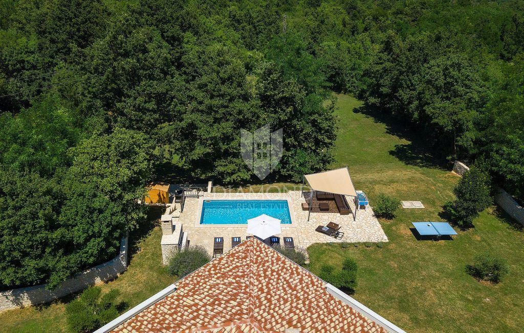 Labin, dintorni – villa con piscina e totale privacy