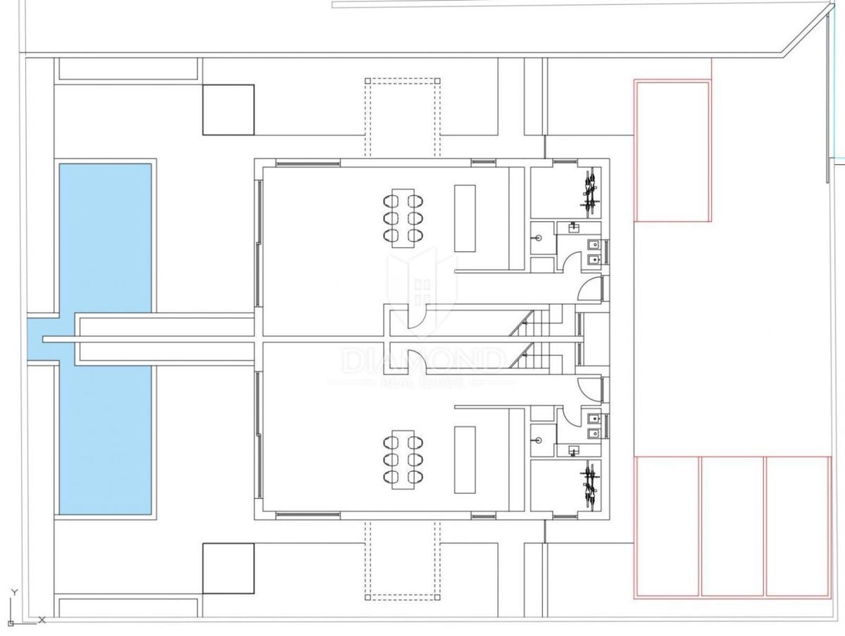 Umago, dintorni, bella casa bifamiliare di 100 m2 a pochi minuti dalla città