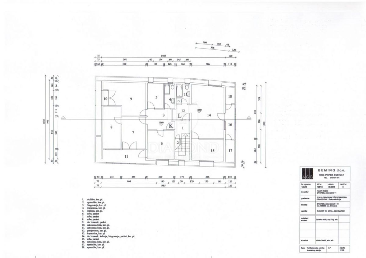 Appartamento Dubrava, Donja Dubrava, 85,19m2