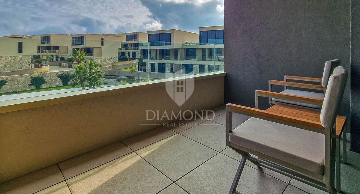 Savudrija, PETRAM resort, appartamento di lusso 63,50 m2 con balcone