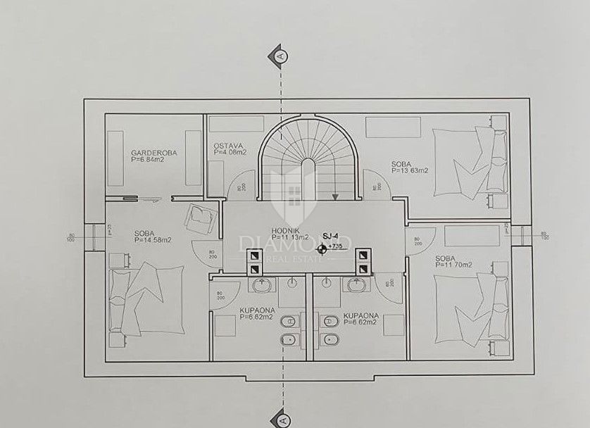 Buje, casa in pietra con 4 appartamenti, ideale come investimento!