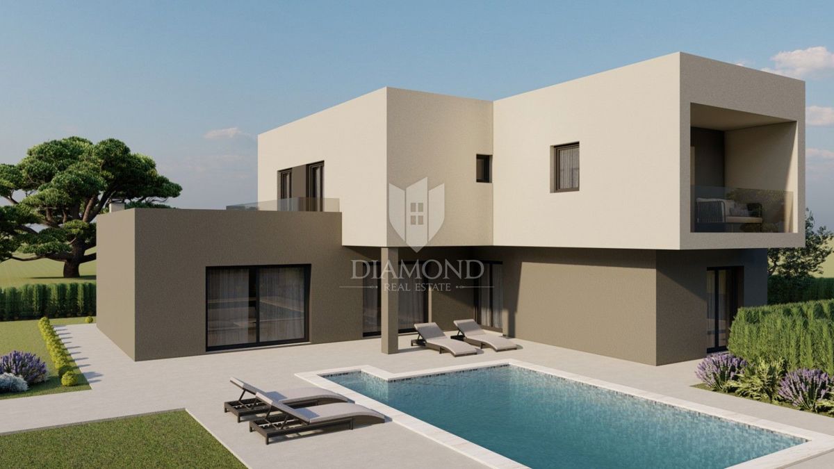 Parenzo, dintorni, casa moderna in costruzione!