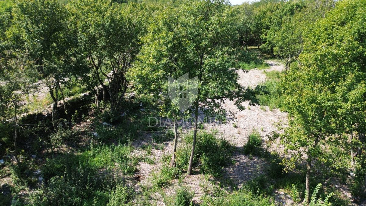 Labin, terreno edificabile in una bella posizione