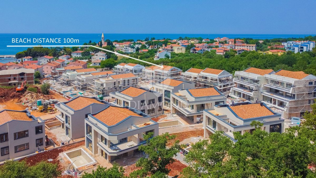 Umago! Villa di lusso a 100 m dal mare!