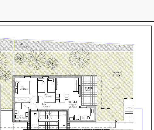 Umago, San Lorenzo, Nuova costruzione con giardino a 300 metri dal mare!