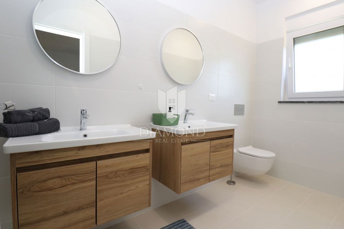 Labin, dintorni, nuova costruzione con piscina immersa nella natura