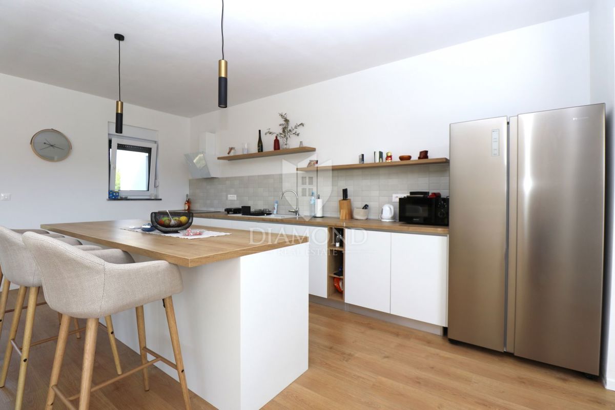 Labin, dintorni, nuova costruzione con piscina immersa nella natura