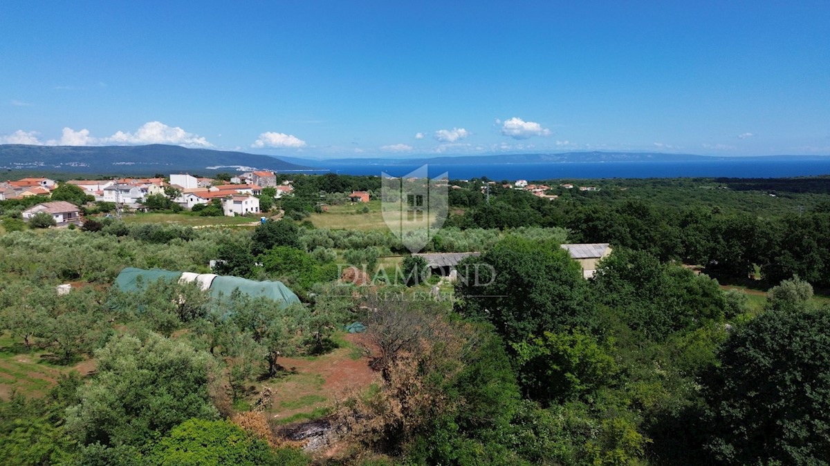 Marčana, dintorni, terreno edificabile-agricolo vicino al mare 