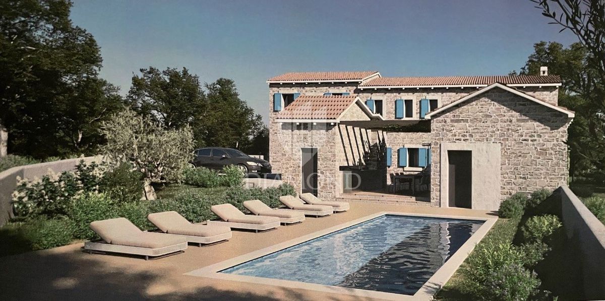 Nell'Istria orientale, casa autoctona da adattare con progetto