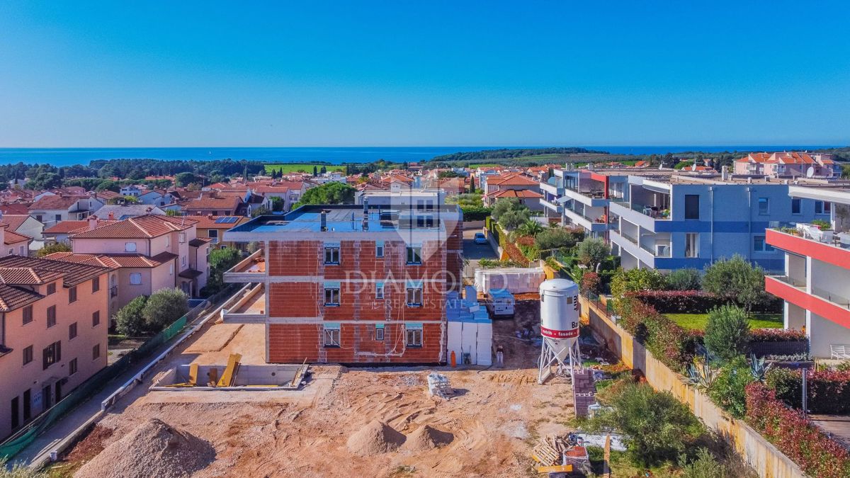 Cittanova, moderno appartamento con vista mare in costruzione!