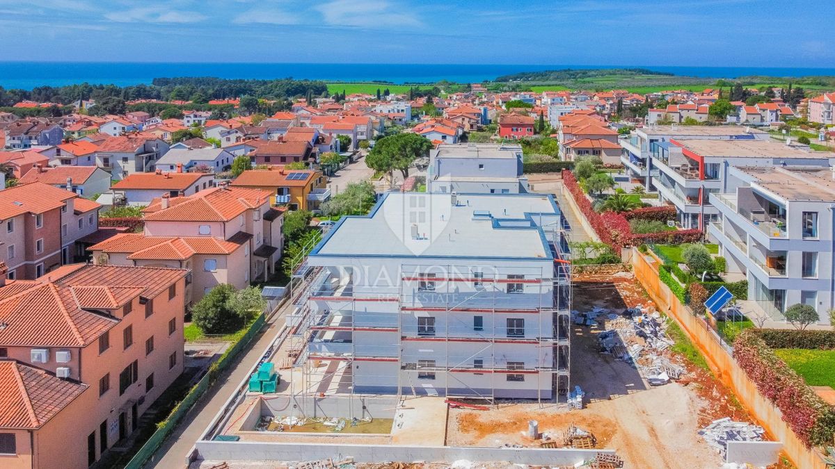 Cittanova, moderno appartamento con vista mare in costruzione!