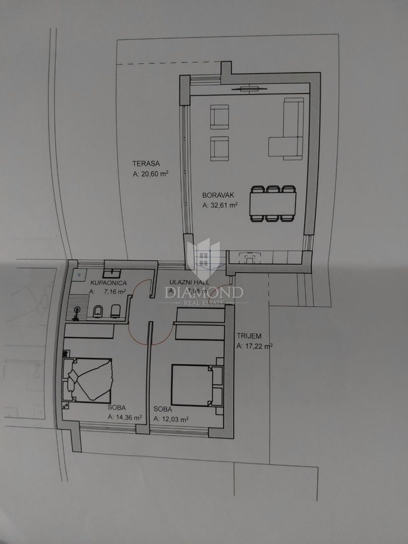 Parenzo, dintorni, terreno edificabile con progetto