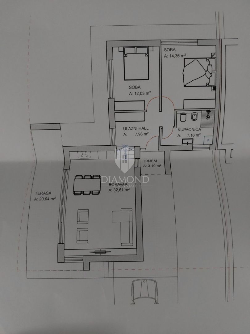 Parenzo, dintorni, terreno edificabile con progetto