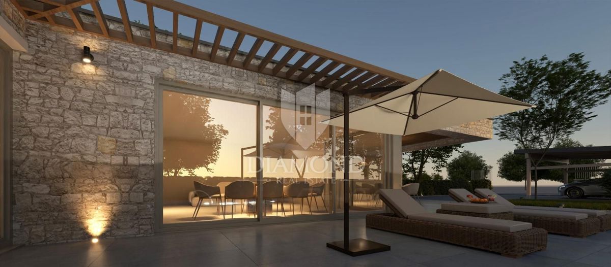 Poreč, dintorni, moderna casa smart con piscina