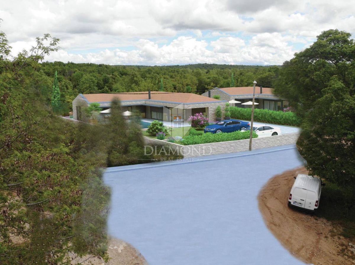 Poreč, dintorni, moderna casa smart con piscina