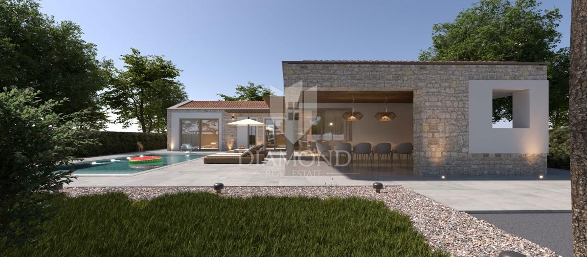 Poreč, dintorni, moderna casa smart con piscina